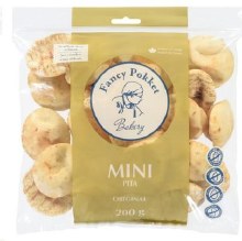 Fancy Pokket Original Mini Pita White - 200g (24) SOLD BY BAG (00412)
