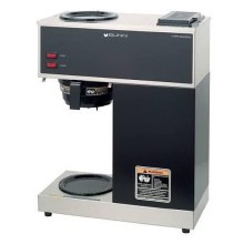 Pourover Coffee Brewer with 2 Warmers, 16 3/16â€W x 8â€D x 20 11/16â€H, brews 3.8 gallon 2 Bunn Machine 33200.6000