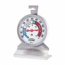 CDN Heavy Duty Dial Fridge/Freezer Thermometer -20Â°F to 80Â°F - 1/EACH (RFT1)(00255)