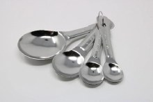 Magnum Measuring Spoon Set 4-Piece: 1/4 tsp, 1/2 tsp, 1 tsp, 1 tbls - 1/EACH (MAG7327)