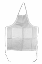 Magnum Bib Apron 26.5" x 28" 3 Pockets, White - 1/EACH (MAG30983)