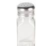 Magnum Salt & Pepper Shakers 2oz Square Glass W S/S Top - 1/EACH (MAG6672)