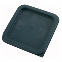 Winco Food Container Cover 2-4QT Square Blue - 1/EACH (PECC-24)