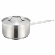 Winco 2qt Stainless Steel Sauce Pan  - 1/EACH (SSSP-2)