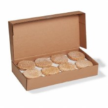 Additional picture of Olymel Seasoned Chicken Burgers Uncooked 5.29oz - 24/CS - SOLD BY CASE (98711)
