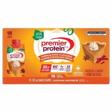 Premier Protein High-Protein Pumpkin Spice Shake - 325mL x 18/CS - SOLD BY CASE (80279)