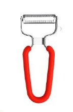 Y Peeler Red Single Scalpel Blade w/ Blade Protector