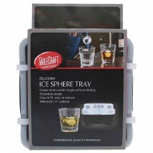 Tablecraft 4-Sphere Ice Cube Tray - EACH (6)