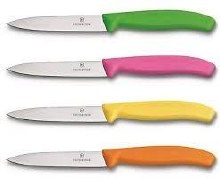 Victorinox Paring Knife Display (80 x 3.25" Spear Point, Straight) Assorted - 80/DISPLAY