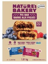 Additional picture of Nature's Bakery Whole Wheat Fig Bars Variety Pack, 32 Bar Ã— 57 g 1.81 KG (62104)