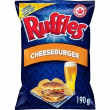 Ruffles Flame Grilled Cheeseburger 36x60g (08798)