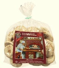 Fancy Pokket Original Mini Pita Whole Wheat - 200g (24) SOLD BY BAG (41222)