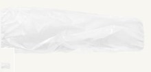 WHITE Protective polyethylene sleeves  DISPOSABLE Sleeves With 16" Plus SUITABLE For Food Handeling 100/pack