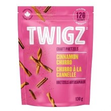 Twigz Pretzels CINNAMON CHURRO - 130g (12)
