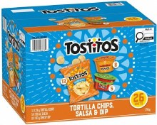 Tostitos Tortilla Chips, Salsa and Dip, 26 units, 1.74 kg (08678)