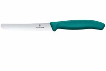 Victorinox 4.5" Tomato Knife Teal Handle - 1/Each (6.7834.C1)(19148)