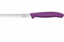 Victorinox 4.5" Tomato Knife Purple Handle - 1/Each (6.7835.C1)(19149)