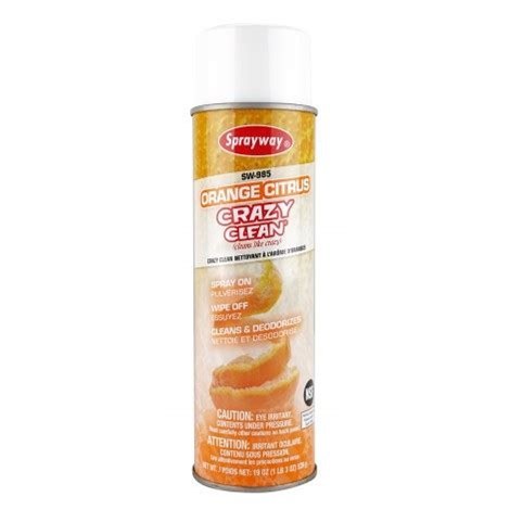 ORANGE CITRUS CRAZY CLEAN ALL PURPOSE CLEANER - AEROSOL