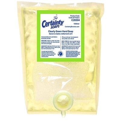 462650 CERTAINTY CLEARLY GREEN LOTION SOAP (8X1000ML)