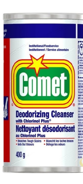 COMET DEODORIZING CLEANSER W/CHLORINOL - 400GM