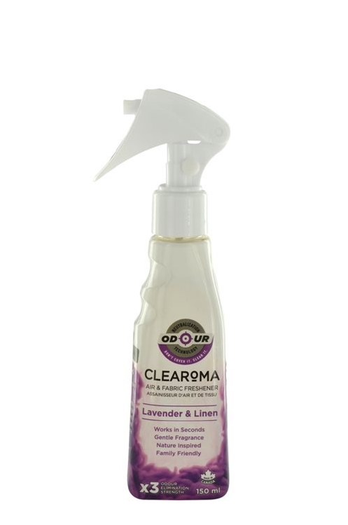 CLEAROMA LAVENDER & LINEN AIR & FABRIC FRESHENER - 150ML