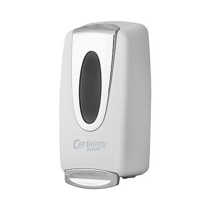 CERTAINTY ELITE FOAMING SANITIZER DISPENSER - WHITE