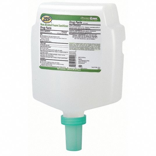 FUZION FOAMING HAND SANITIZER (4 X 1200ML)