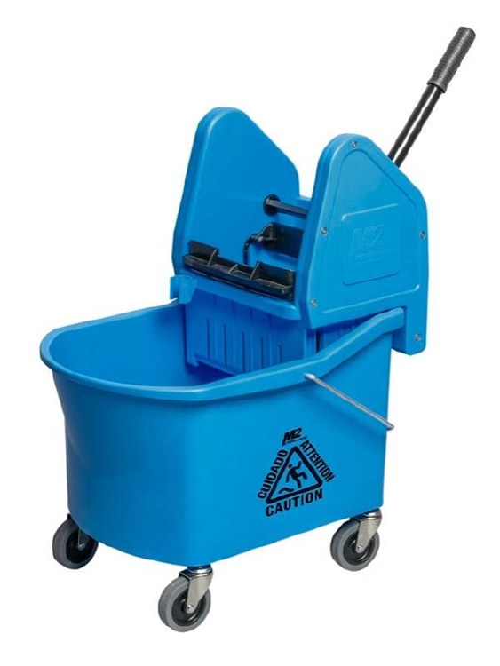 32QT GRIZZLY DOWN PRESS MOPPING COMBO - BLUE