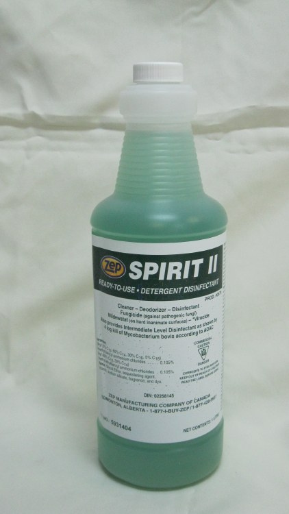 SPIRIT II RTU CLEANER/DISINFECTANT (1 L)