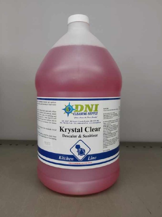 KRYSTAL CLEAR DESCALER & SANITIZER - 4L