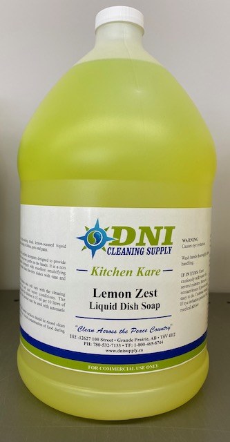 LEMON ZEST LIQUID DISH SOAP - 4L
