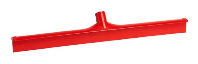 24" MONOBLOCK HYGIENE FLOOR SQUEEGEE - RED