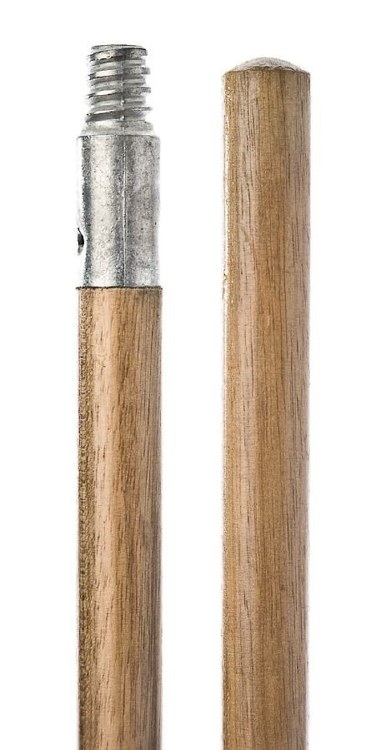 METAL THREADED 54" WOOD HANDLE  #52505