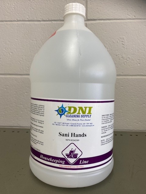 DNI SANI HANDS LIQUID INSTANT HAND SANITIZER - 4L