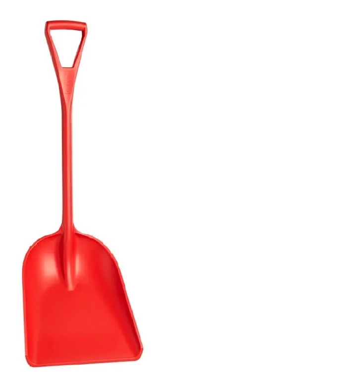 14" FOOD SERVICE SHOVEL, PLASTIC - RED