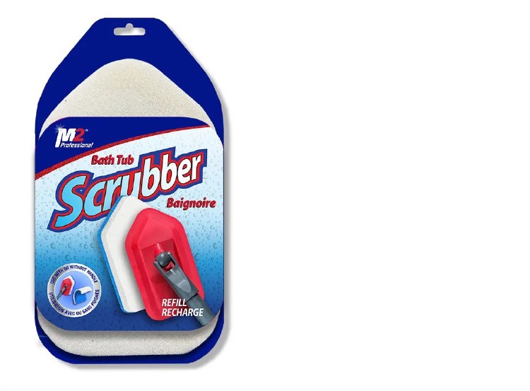 BATH TUB SCRUBBER REFILL HEAD