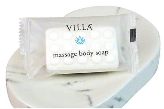 VILLA COLLECTION MASSAGE BODY SOAP - 35G (200/CS)