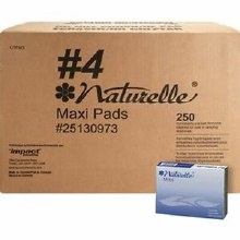 NATURELLE VENDING SANITARY NAPKINS - 250/cs