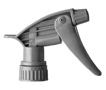 TRIGGER SPRAYER - CHEMICAL RESISTANT, GREY