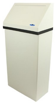 FROST WALL MOUNTED WASTE RECEPTACLE - WHITE