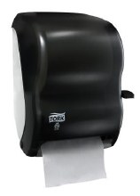 #84TR ROLL TOWEL DISPENSER W/LEVER - SMOKE