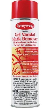 SPRAYWAY GEL VANDAL MARK REMOVER (15oz)