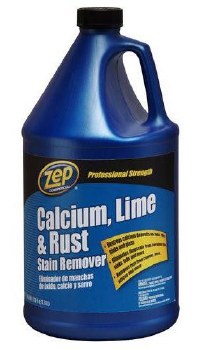 ZEP COMMERCIAL CALCIUM LIME RUST STAIN REMOVER - 4X4L