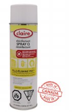 CLAIRE SPRAY Q DISINFECTANT, LEMON SCENT - 482G