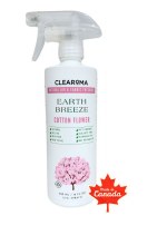 EARTH BREEZE COTTON FLOWER AIR & FABRIC FRESHENER - 500ML
