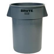 FG264300 RUBBERMAID 44 GAL BRUTE CONTAINER, GREY