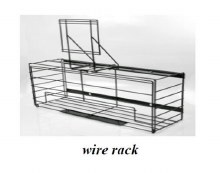 LOCKING WIRE RACK - 4x1 GAL JUGS