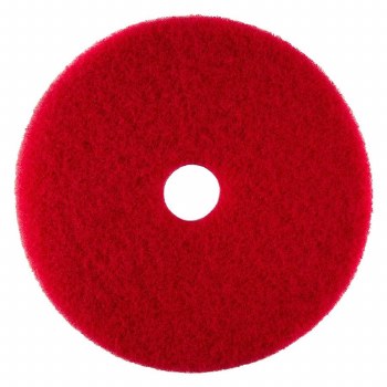 16" RED FLOOR PAD - EACH