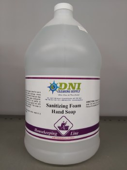 DNI SANITIZING FOAM HAND SOAP - 4L