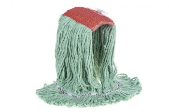 #1602 GREEN TUFF STUFF W/B MOP-MED.